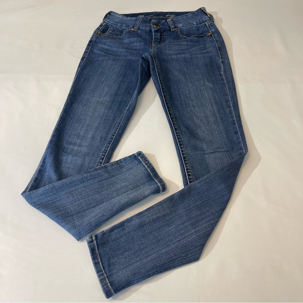 SEVEN 7 TUMMYLESS WOMENS DENIM SKINNY JEANS SZ 4, VERY GOOD CONDITION, P…